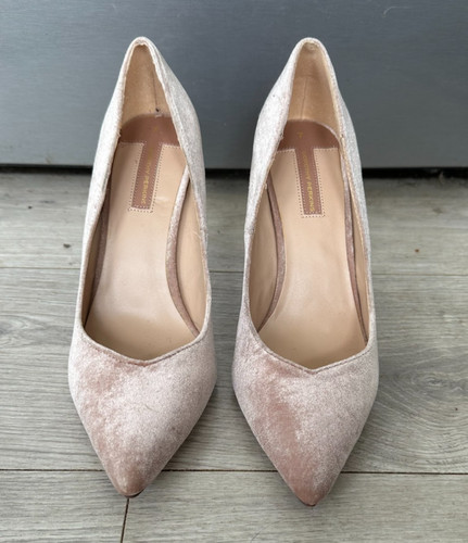 Blush evie court shoes - evie,
