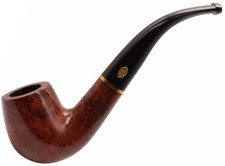 GBD Medium Bent Billiard Handmade Briar Pipe. Made in London, England (5)