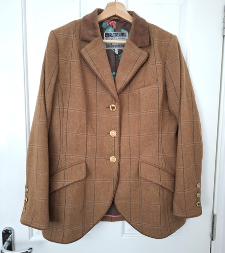 Joules tweed jacket - tweed, 10