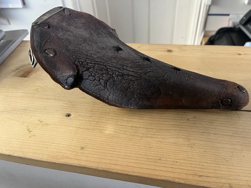 Hercules cycle saddle 1950s - hercules,