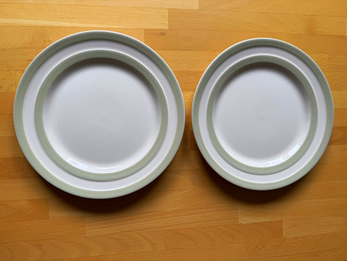 Green cornishware sage - t.g.,