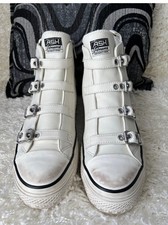 Ash Genuine white leather trainers , EUR Size 40