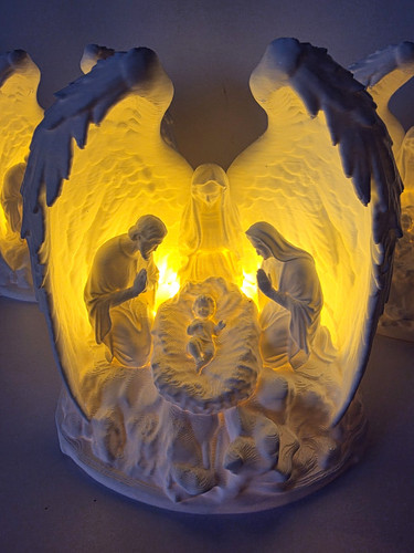 Christmas nativity scene - christmas, angel