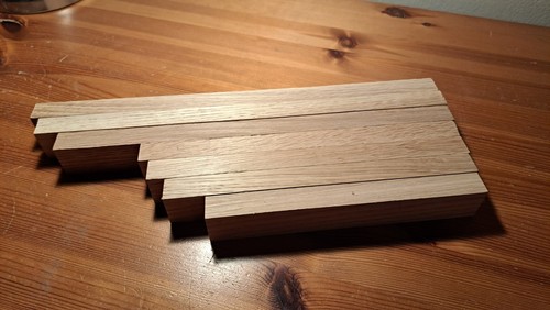 Pieces solid oak - oak, hardwood