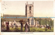 R532313 Wakefield Sandal Church Postcard 1905