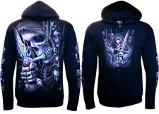 Zip Up Hoodie Grim Reaper