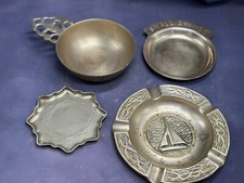 Vintage Solid Brass Ashtray