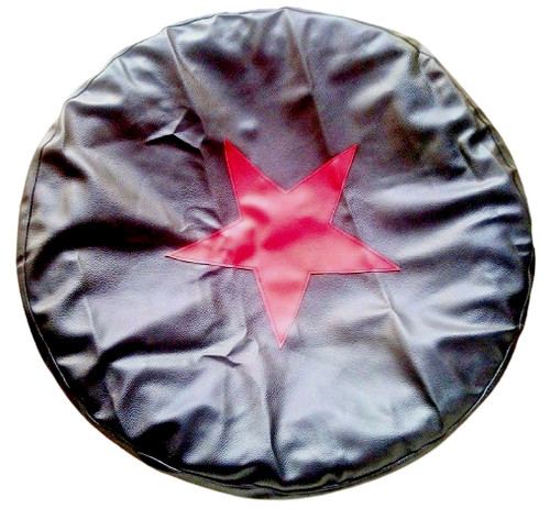 Spare wheel cover red star - cover,,