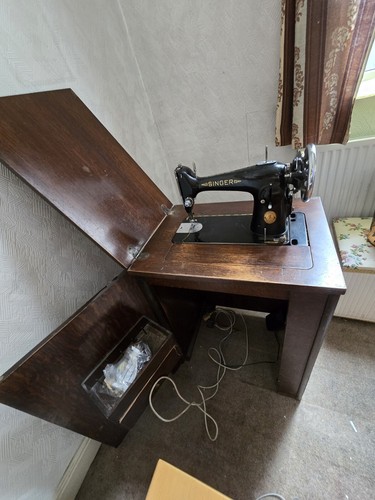 Vintage singer sewing machine - vintage,