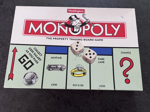 Vintage waddingtons monopoly - vintage,