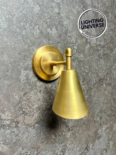 1950 brass wall - 1950's,