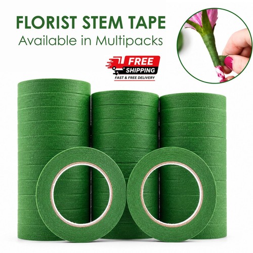 Green floral stem tape - tape, florist
