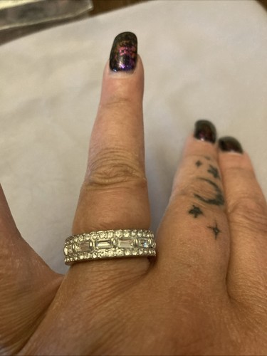 Paparazzi silver stretch ring - paparazzi,