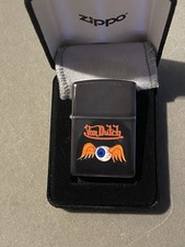 Vintage Zippo Lighter Von Dutch Flying Eyeball - Flame Rite Artist Kenny Howard