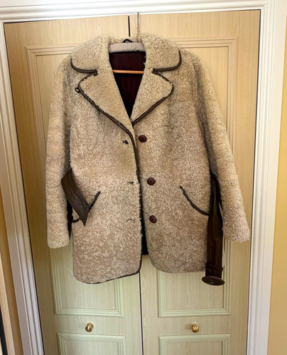 Heatona men beige wool tweed - men's,
