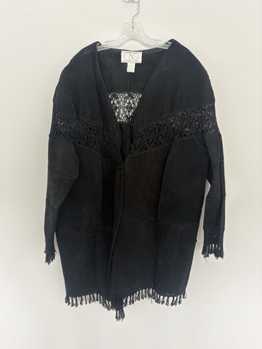 Vintage longline leather - longline,