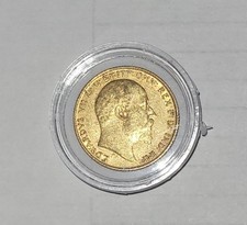 1908 Edward VII Half Sovereign 22ct Gold Bullion