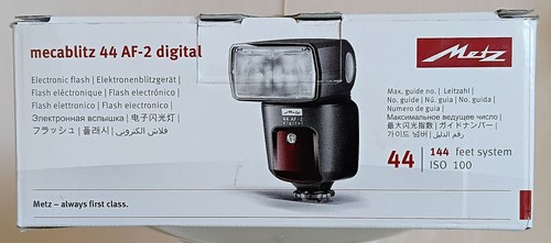Metz digital flashgun - 44, af-2