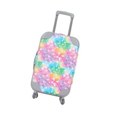 Doll Suitcase Mini Travel Trolley Case for 18 inch Girl Doll Decoration