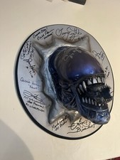 Signed Alien Xenomorph Bust Sigourney Weaver plus more