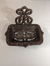 Vintage Cast Iron Footed Soap