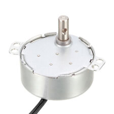 Synchronous Motor AC 220-240V 2.5-3RPM 50-60Hz CCW/CW 4W Turntable Gear Box