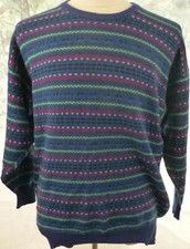 Nick Faldo Sports 100% pure new wool vintage PRINGLE Jumper UK men's size Medium