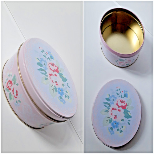 Cath kidston empty tin floral - cath,