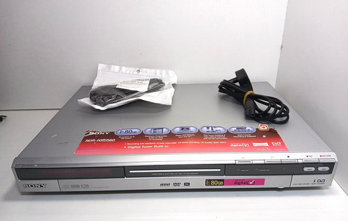 Sony rdr hxd560 hdd recorder - rdr-hxd560,