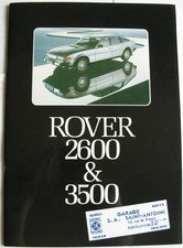 ROVER 2600 + 3500 Car Sales