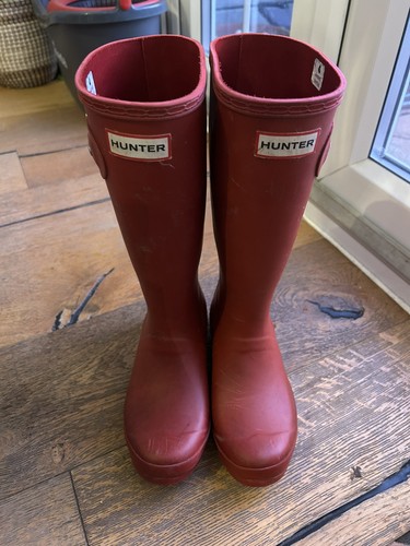 Hunter red wellies wellington - wellies,