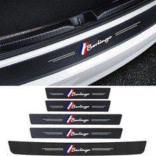 Citroen Berlingo door sill car sticker scuff protector anti plate carbon