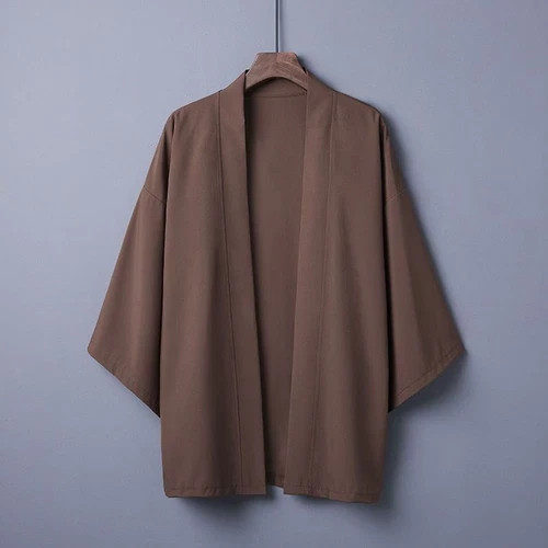 Loose coat kimono top - loose, outwear
