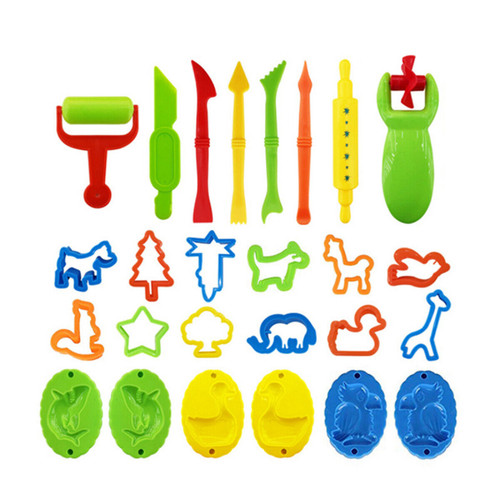 26x kids play doh dough - doh, tools