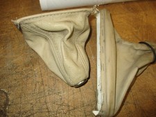 MG MGF MGTF , magnolia leather gaiters for handbrake & gear lever