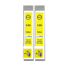 2 Yellow Ink Cartridges for