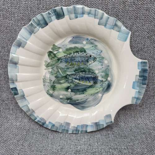 Jersey pottery shell scallop - jersey,