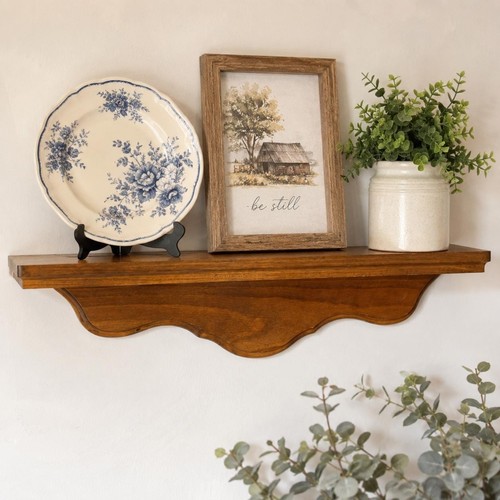 Vtg wood wall - vtg, plate