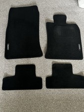 Car Mats for MINI FIRST/ONE/COOPER/COOPER S 2006-2014 R56 QUALITY BLACK + 4 PADS