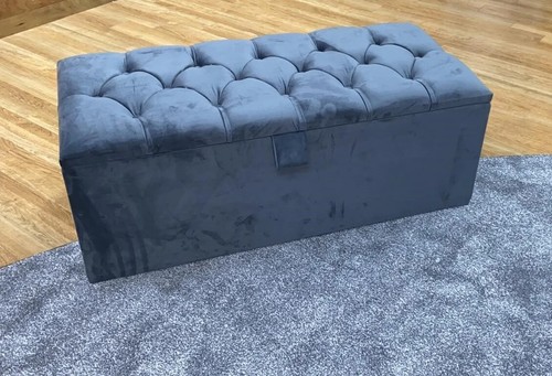Ottoman storage box - storage, blanket