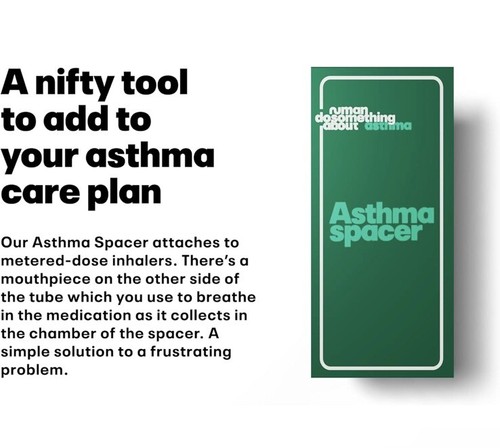 Numan asthma inhaler spacer - asthma,