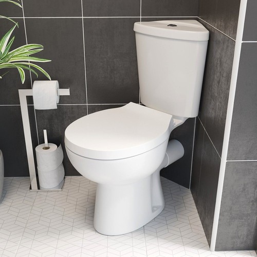 Close coupled bathroom corner - coupled,