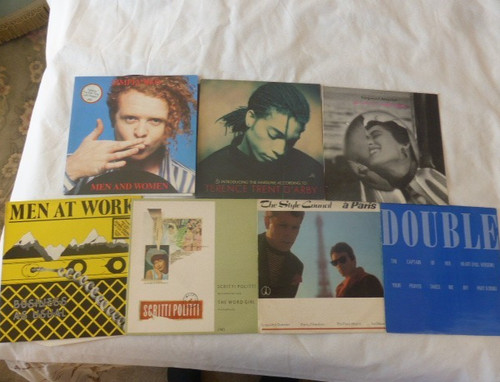 80s sophisti pop vinyl - 12", lot