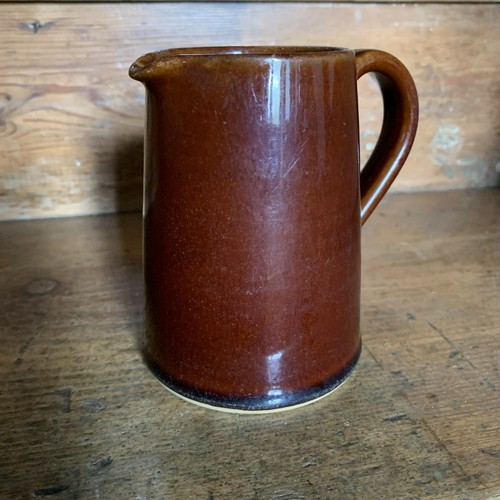 Milk jug chocolate brown - milk,