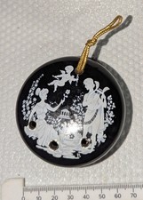 VINTAGE BLACK WITH WHITE GREEK