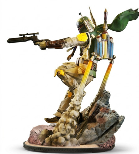 Boba fett 3d - fett, wars)