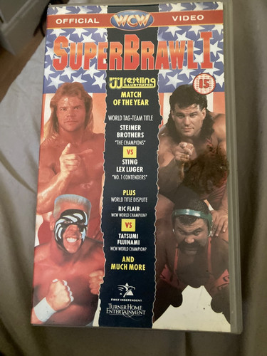 Wcw superbrawl vhs - wcw,