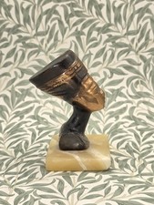 Vintage Cast Copper Nefertiti