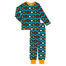 Maxomorra pyjamas ~ LP record print | Ages 3-4 5-6 Sizes 98/104 110/116