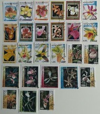 Orchids Stamps Collection - 25
